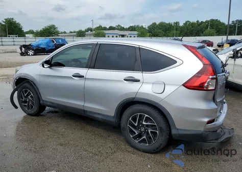 2016 Honda Cr-V Se из США, поврежденный, VIN 2HKRM4H43GH697851